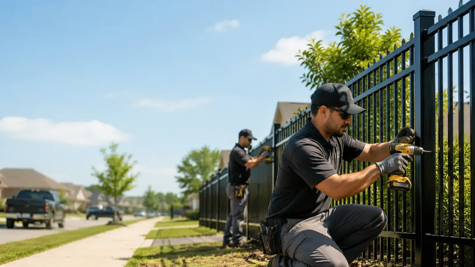 Metal Fence Installation in Franklin, WI